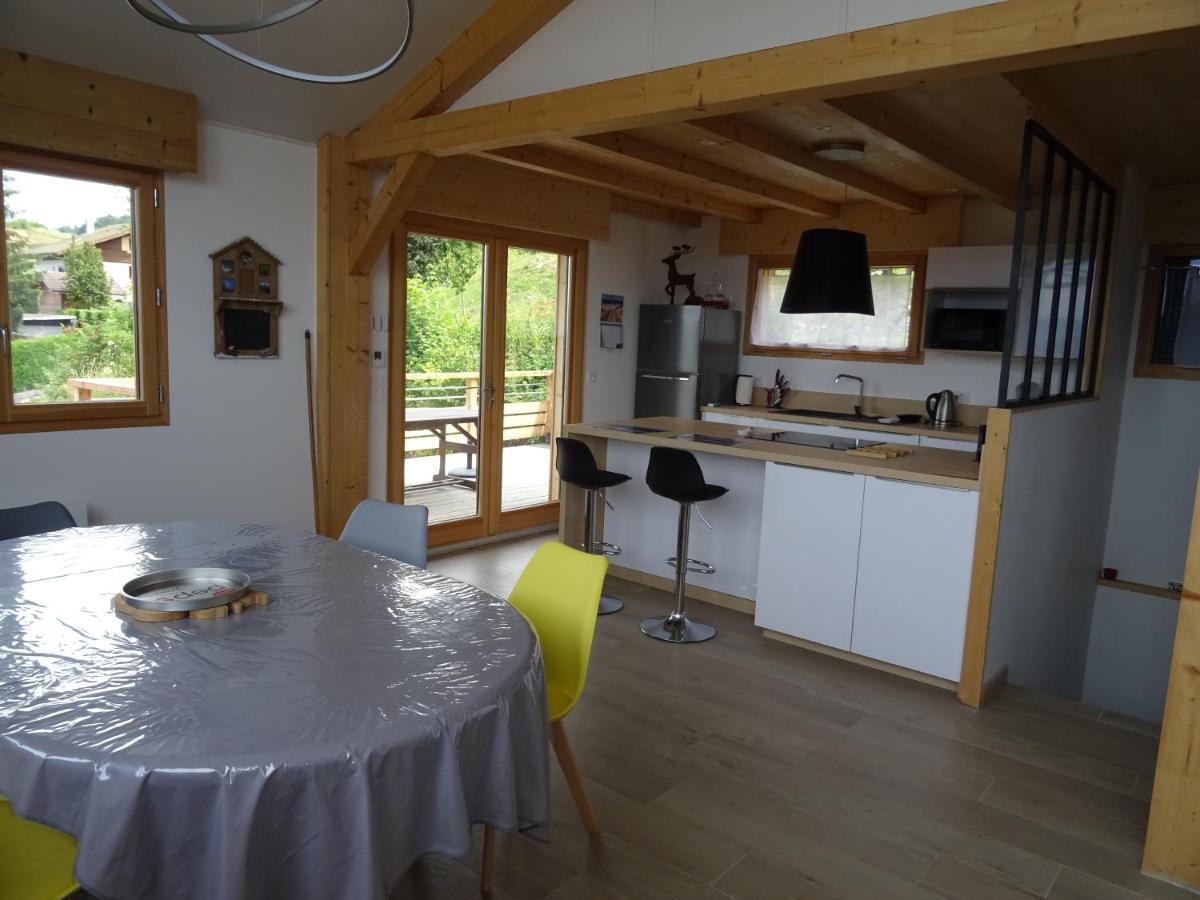 Chalet Neuf 6 Personnes Mont-Saxonnex Екстер'єр фото