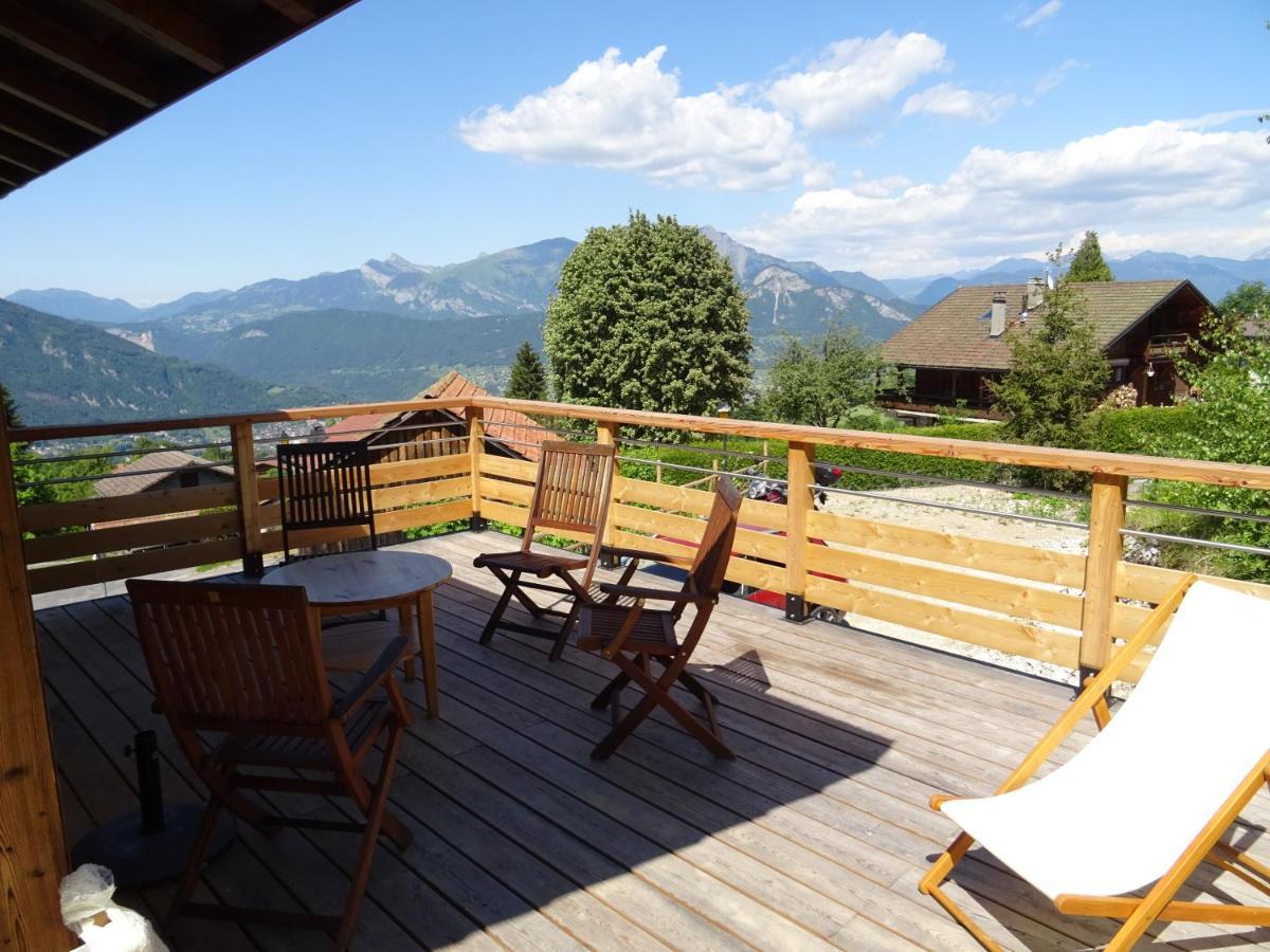 Chalet Neuf 6 Personnes Mont-Saxonnex Екстер'єр фото